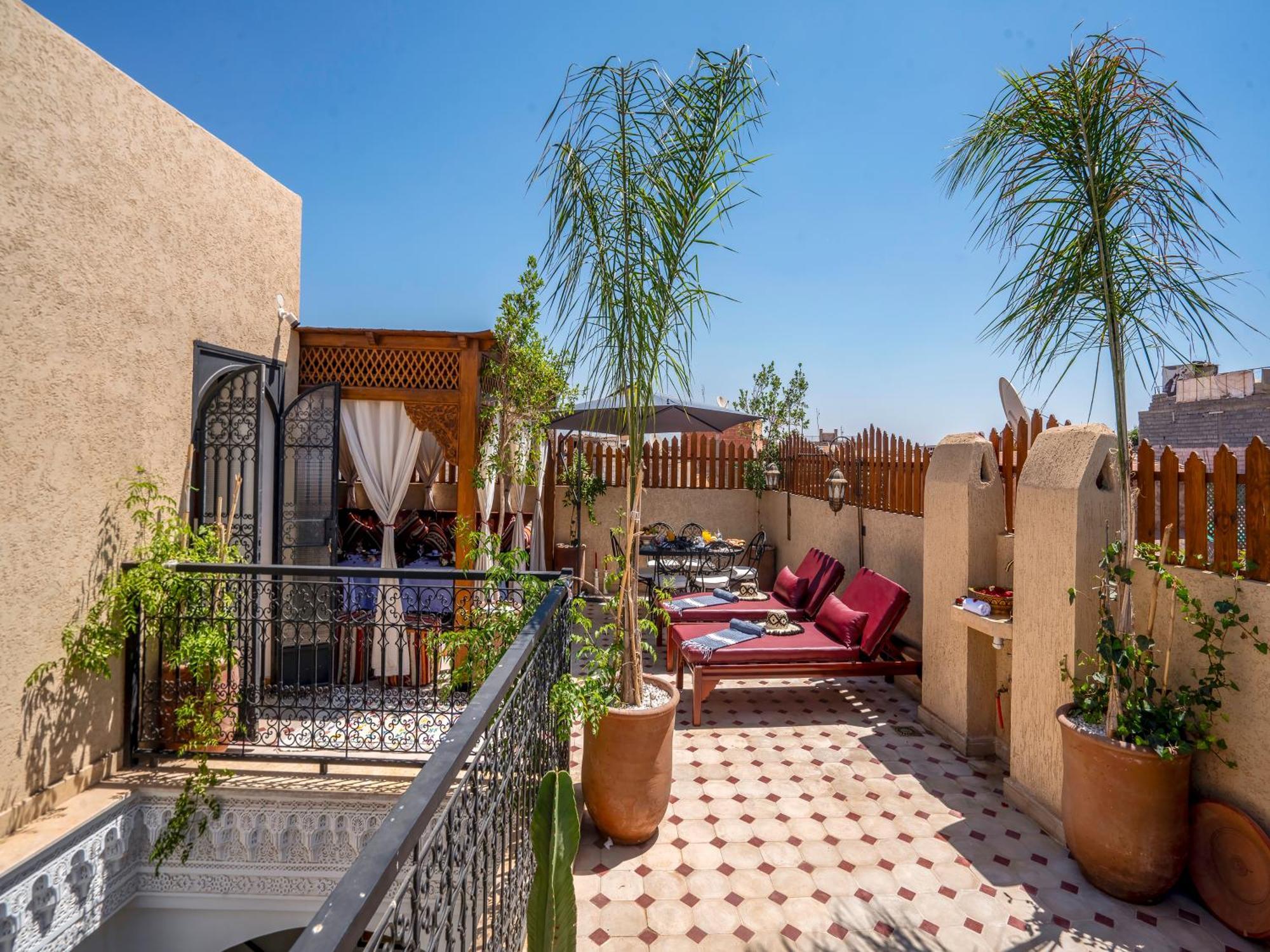 Riad Le Nid De Fatima Marrakesh Exterior photo