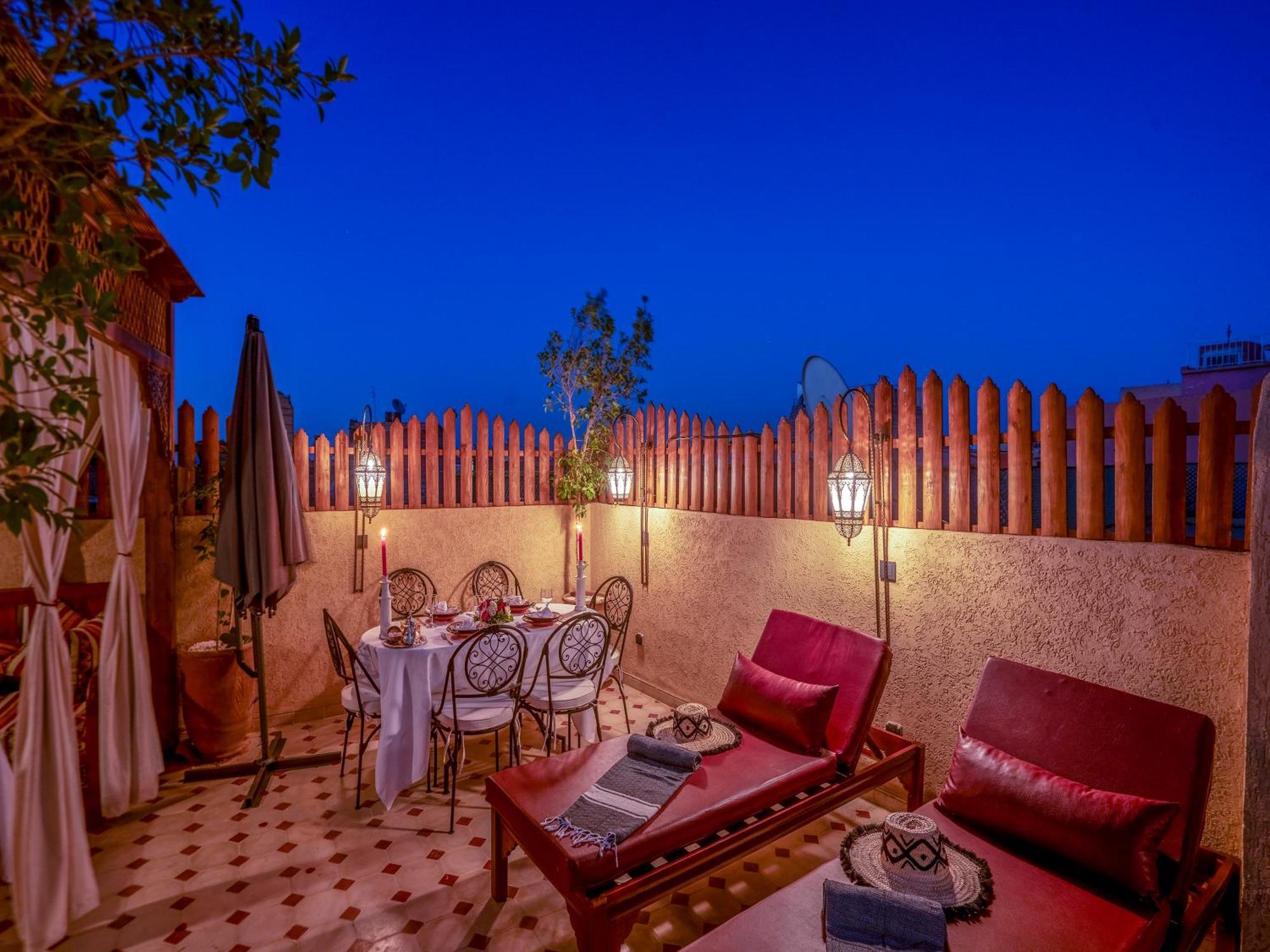 Riad Le Nid De Fatima Marrakesh Exterior photo