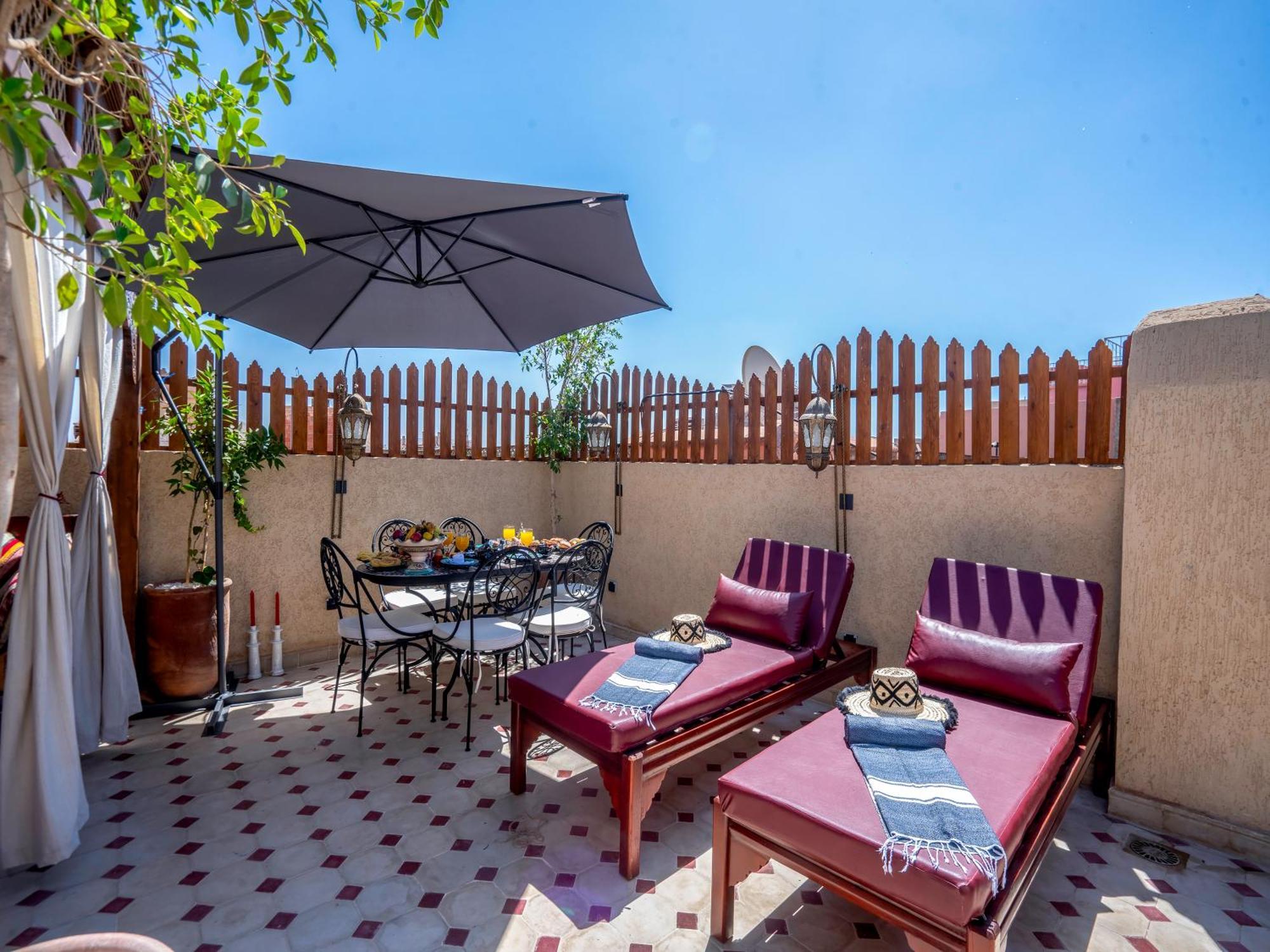 Riad Le Nid De Fatima Marrakesh Exterior photo
