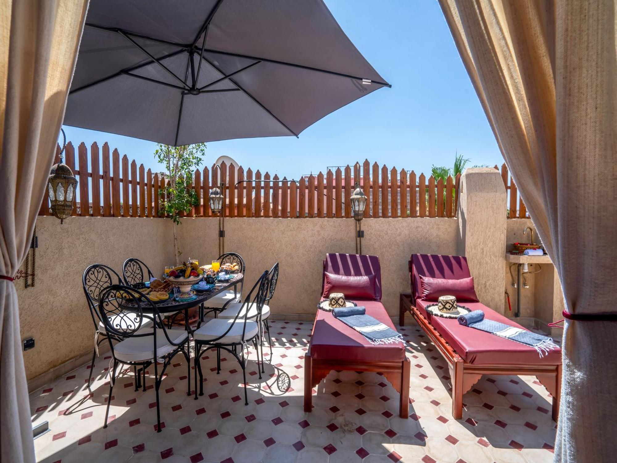 Riad Le Nid De Fatima Marrakesh Exterior photo