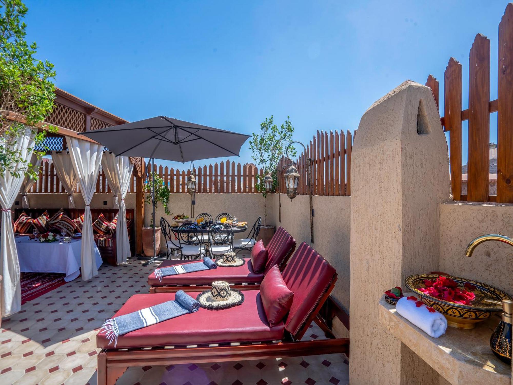 Riad Le Nid De Fatima Marrakesh Exterior photo